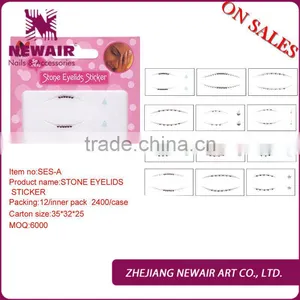 Professional Heated Stone Eyelids Stickers for Make-up thumbnail-1