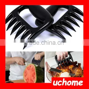 UCHOME Barbecue Outdoor Bear Shape Meat Claw Forks,Bear Paw Meat Handler Forks for BBQ thumbnail-1