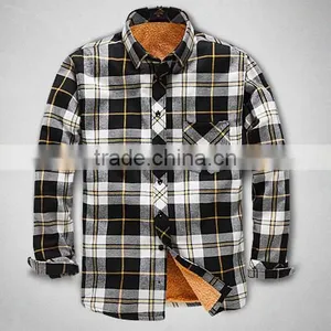 Wholesale Flannel Shirt Thermal Shirt Plaid Shirt thumbnail-1