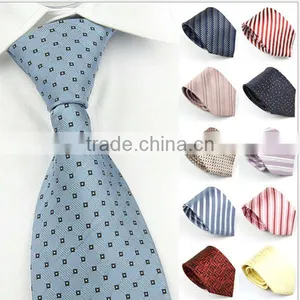 HD-T14 2014 Men's New Fashion 100% Silk Striped Tie,custom Dotted Tie thumbnail-1
