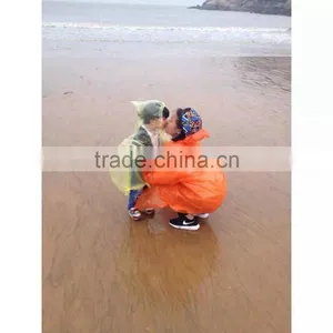 PE Disposable Waterproof Emergency Rain Poncho thumbnail-3