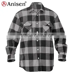 Wholesale Promotion Fleece Men Plaids Jacket thumbnail-3