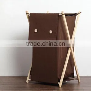 Dirty Clothes Bag Laundry Basket Jutashing Hamper Storage Barrel Toys Pouch Unique e Foldable PE Coating W thumbnail-3