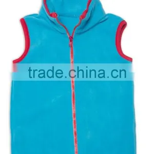 Sleeveless Sweatshirt With Full Zipper thumbnail-1