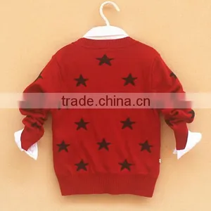Branded Walmart Wholesale Kids V-neck Stars Pattern Clothing thumbnail-2