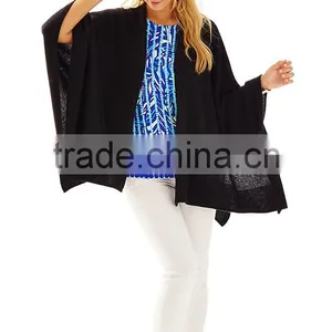 Women Handmade Cashmere Wool Shawl Wrap Wholesale Blanket Scarf Shawl thumbnail-3