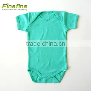 Summer Cotton Baby Clothes Lace Baby Rompers Printed With Short Sleeve thumbnail-2