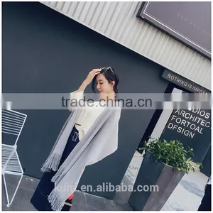 Fashion Camel Winter Women's Artificial Cashmere Shawl Scarf Thick Warm Wrap Long Muffler Tassels thumbnail-1