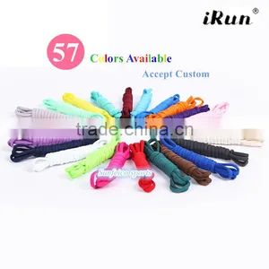 Oval Sports Cord Sneaker Shoelaces~Yeezy Shoelaces~Round Athletic Shoe Laces~NO MOQ~57 Colors Available~Accept Custom thumbnail-1