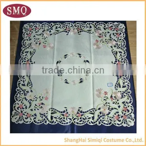 100% Polyester Hot Selling New Design Embroidery Tablecloths Napkins thumbnail-1