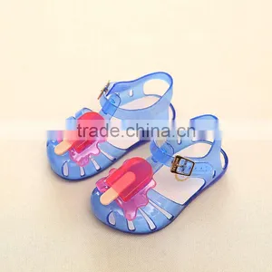 Ice Cream Design Cute Girl's Summer Sandals thumbnail-3