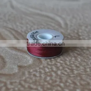 Red Cardboard 75D/2 Prewound Bobbin Thread thumbnail-1
