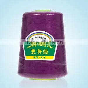 Colorful Polyester Cone Yarn for Sewing thumbnail-1