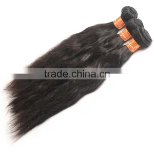 Natural Wave Virgin Brazilian Hair Unprocessed Brazilian Human Hair Weaves Wavy Extension thumbnail-3