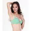 Simple Alluring Belly Dancing Bras With Diamond In Green / Ivory / Purple Color thumbnail-1