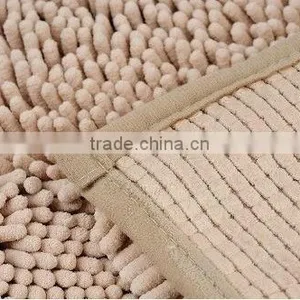 100%polyester Chenille Microfiber Carpet&map thumbnail-1