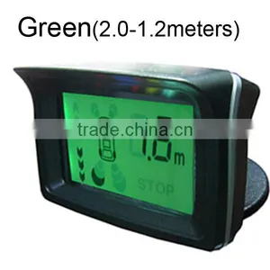 Three Colours Background Car Parking Sensor LCD Display System thumbnail-2