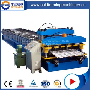 Automatic Rollformers Corrugated Steel Sheet Metal Roof Wall Panel Glazed Tiles Roll thumbnail-1