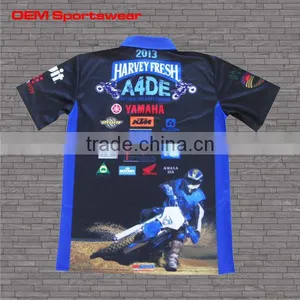 Young Boys Customized Racing Polo Shirts thumbnail-1