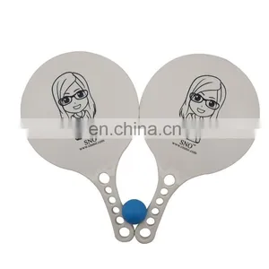 Plastic Beach Racket Plastic Beach Ball Racket for Kids thumbnail-3