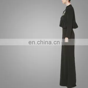 Jacket Maxi Dress Peplum Mermaid Shape Skirt thumbnail-3