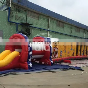 Kids Inflatable Long Tunnel Bouncer thumbnail-1