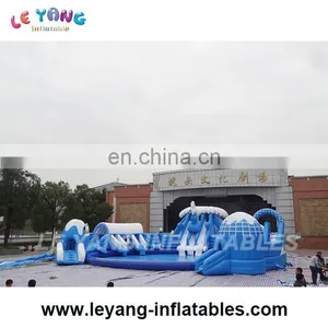 Commercial Cheap and Customized Giant Inflatable Water Park Price, Land Amusement Park thumbnail-2