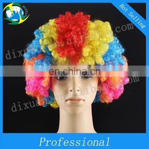 Cheap Fans Synthetic Wig Clown Curly Wigs thumbnail-1