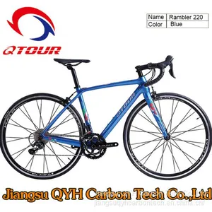 QTOUR Carbon Road Bicycle 700C Full Carbon Fiber Road Bicycle V Brake Aero Road Bicycle thumbnail-4