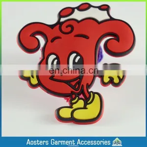 Lovely Rubber Label Children's Clothing Plastic Label Tag Rubber Brand Patch Label thumbnail-5
