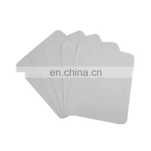 Plain Light Grey Microfiber Eyeglass Print Lens Cleaning Cloth thumbnail-1