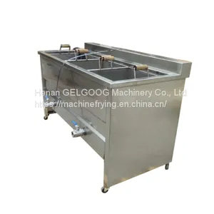 3 Basket Deep Fried Chickpeas Fryer/Fried Chickpeas Fryer for Sale/High Efficiency Fried Chickpeas Fryer thumbnail-3