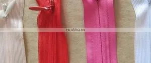 #3 Nylon Cloth Tape Lace Tape Invisible Zipper With Tear Drop Puller thumbnail-4