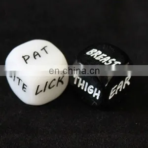 Black & White Erotic Sex Dice Game Toy thumbnail-1