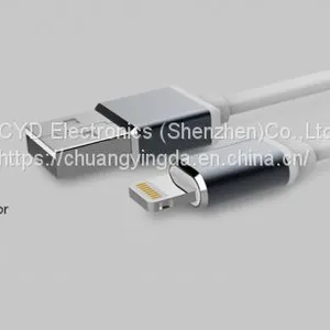 USB Data & Charging Cable for IPhone 5/5S/6/6S/6 Plus, USB 8-pin Signal Design thumbnail-3