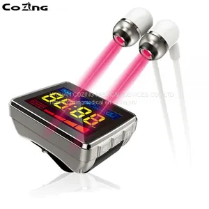 Otitis Media , Deafness , Tinnitus Low Level Laser Acupuncture Therapy Device for Old Aged Home Healthcare thumbnail-1