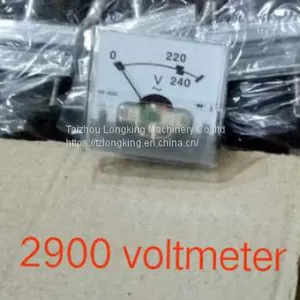 Good Quality 168F 2900H GX160 Gasoline Spare Parts Generator Voltmeter /VM thumbnail-1