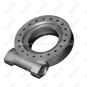 WE9 9 Inch Dual Worm Slewing Drive for Construction Machinery China High Precision Slewing Drive thumbnail-1