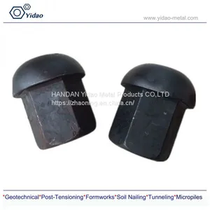 Domed Nut 55°/Anchor Nut/reinforce Thread Bar/thread Bar Accessory/Black or Z.P thumbnail-4