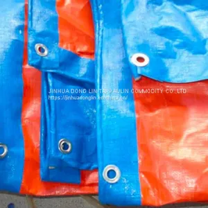 Blue And Orangetarpaulin For Wood Stack Cover Corrosion-resistant thumbnail-2