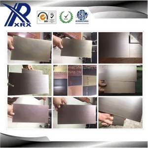 Titanium Gold Super Mirror 4X8 Brass Color 304 Stainless Steel Sheet thumbnail-4