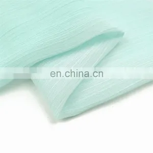 High Quality 75D*75D Chiffon Yoryu/crepe Chiffon/crinkle Chiffon Fabric for Dress/blouse thumbnail-5
