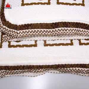 Woven Mexican Blanket Wool Throw Baby Shawl Embroidered Hooded Blanket thumbnail-2