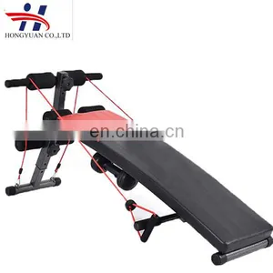 2020 Good Quality Trainer Exercise Resistance Bench Crunch Machine Abdominal Bench Adjustuable thumbnail-1