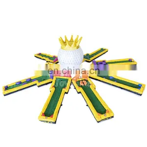 Portable Inflatable Golf Simulator Game Bouncer Interactive Team Building Games Sport thumbnail-1