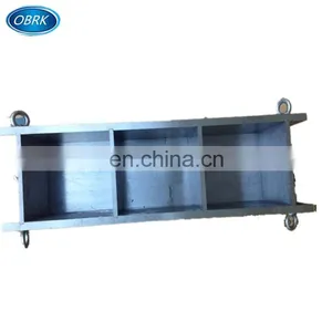 100*100*100mm Steel Three Gang Cement Mortar Prism Test Mould Concrete Steel Three Gang Mold thumbnail-4
