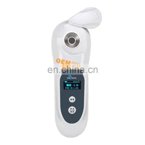 2020 New Design Economical Digital Handheld Refractometer Brix Digital Refractometer Test Surgar in a Box Lower Price thumbnail-2