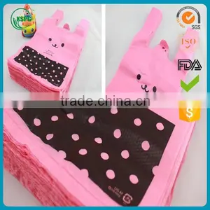 Cute Printing Plastic Shopping Bags Wholesale thumbnail-1