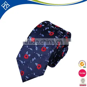 Fashion 100% Custom Silk Necktie With Logo thumbnail-3