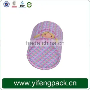 Custom Printed Cylinder Packaging Box Pretty Cardboard Round Tube Gift Box thumbnail-6